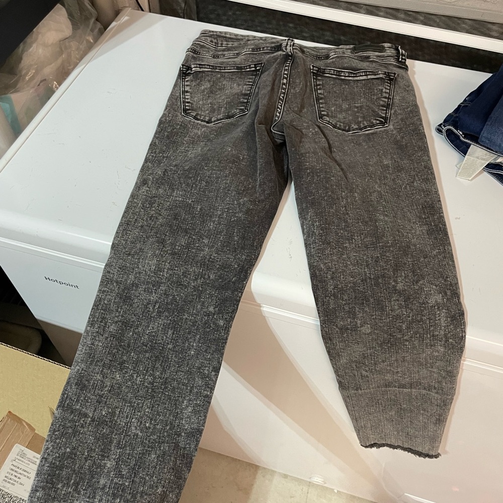 Zara Women's Grayish black and Blue Jeans - Picture 8 of 10